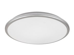 135147 stribrne stropni led svitidlo engon kulate 380mm 24w