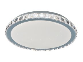 135123 chromove stropni led svitidlo cressida kulate 405mm 24w