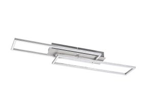 135138 stribrne stropni led svitidlo demetrius 830mm 40w stmivatelne