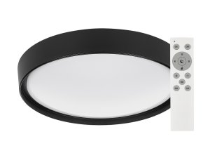 134997 smart wifi cerne stropni led svitidlo achilles kulate 500mm 40w rgb cct s do