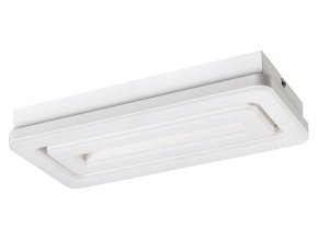 135027 bile stropni led svitidlo alana obdelnikove 200x410mm 40w