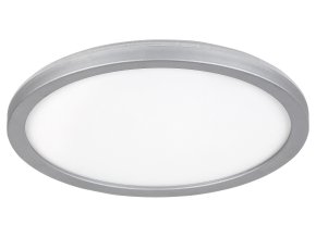 135312 stribrne stropni led svitidlo lambert kulate 280mm 15w ip44