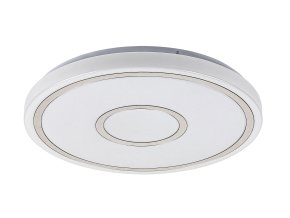 135654 bile stropni led svitidlo taytum kulate 380mm 25w