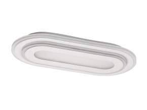 135726 bile stropni led svitidlo prue 200x400mm 40w