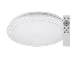 135402 bile stropni led svitidlo leonie kulate 400mm 24w rgb cct s do