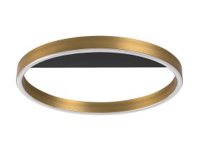 135744 cerno zlate stropni led svitidlo thric kulate 400mm 20w