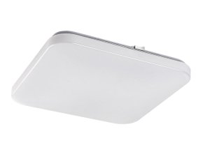 136113 bile stropni led svitidlo s pohybovym cidlem vendel ctvercove 280x280mm 12w