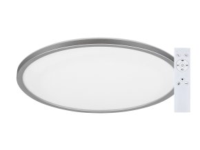 136062 smart wifi stribrne stropni led svitidlo rasmus kulate 415mm 22w rgb s do