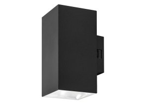 136170 cerne fasadni led svitidlo urfa cube 18w ip65 cct