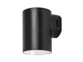 136152 cerne fasadni led svitidlo urfa round 9w ip65 cct
