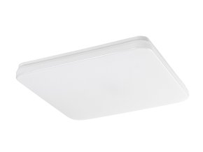 136185 bile stropni led svitidlo lowar ctvercove 410x410mm 36w ip44 cct