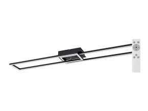 135642 smart wifi cerne stropni led svitidlo nefertum 1020mm 38w cct s do