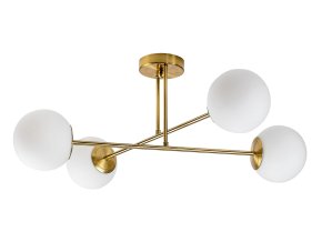 135849 zlate stropni svitidlo kiara pro zarovku 4x e27