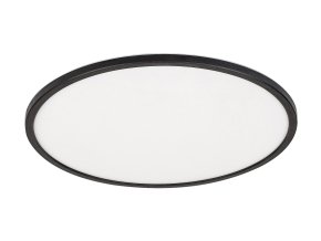 136506 cerne stropni led svitidlo ezio 540mm 36w stmivatelne
