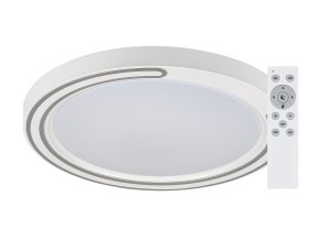 136449 smart wifi bile stropni led svitidlo triton 510mm 40w rgb cct s do