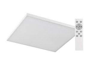 136494 bile stropni led svitidlo faramir 400x400mm 24w rgb cct s do