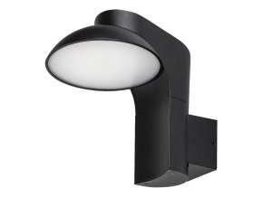 136329 cerne fasadni led svitidlo wengen 12w ip54