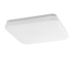 136410 bile stropni led svitidlo lowar hranate 285x285mm 18w ip44 cct