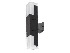 136323 cerne fasadni led svitidlo darvas 12w ip54 cct