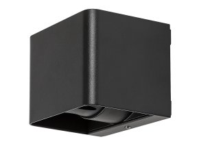 136350 antracitove fasadni led svitidlo hallstatt 10w ip54