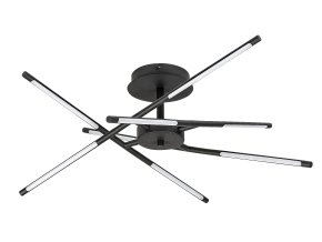 135423 cerne stropni led svitidlo henli 760mm 30w