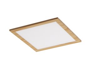 136293 stropni led svitidlo almond s dekorem dreva hranate 295x295mm 12w