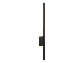 136347 cerne fasadni led svitidlo kelebia 12w ip44