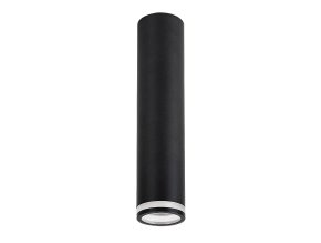 136467 cerne stropni svitidlo senobia 240mm pro zarovku gu10