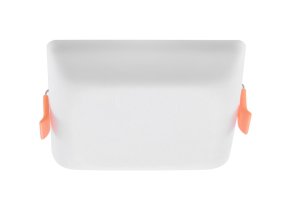 136668 bile vestavene led svitidlo oleg hranate 93x93mm 7w ip65
