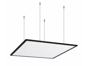 Fekete LED panel 60 x 60cm 16-35W CCT Premium