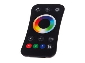 137100 5 dimled dalkovy ovladac slim univerzalni cerny 1 kanalovy