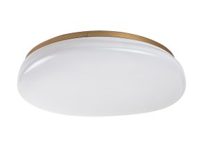 138714 zlate stropni led svitidlo caliope 410mm 24w ip44