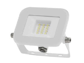 Fehér LED-reflektor, 10W, Premium