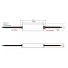 LED tápegység (trafó), LONG, 12V, 250W, IP67