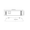 DimLED DMX Decoder digitális LED szalag vezérléséhez