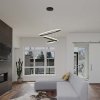 128618 2 cerne zavesne led svitidlo kulate 60cm 32w