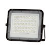 Napelemes LED-reflektor, 10W, távirányítással