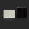 Napelemes LED-reflektor, 30W, távirányítással