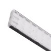 Fekete sínes LED-lámpa, 120cm, 54W, 90°, 3F