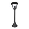 Fekete kerti lámpa az E27-es izzóhoz 60cm