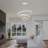 128621 2 bile zavesne led svitidlo kulate 60cm 32w
