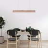 131422 1 linearni zavesne led svitidlo designove s drevenym dekorem 90cm 24w