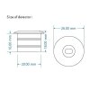 DimLED PIR érzékelő 5m a 067203-hoz