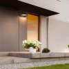 132517 4 cerne fasadni led svitidlo naklopne 17w ip65