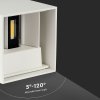 133058 3 bile fasadni led svitidlo hranate 11w ip65