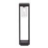 133785 2 cerny zahradni sloupek zernest pro led zarovku e27 60cm