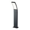133818 5 antracitovy zahradni led sloupek palanga 12w ip44 80cm