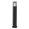 133707 1 cerny zahradni sloupek haren pro led zarovku e27 65cm