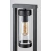 133722 2 cerny zahradni sloupek kolta pro led zarovku e27 80cm