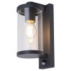 133617 1 antracitove fasadni svitidlo s pohybovym cidlem silistra pro led zarovku e27